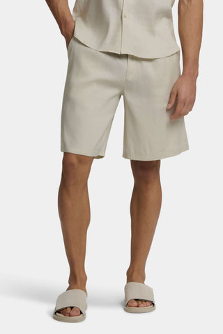 Shorts en Lin Respirant
