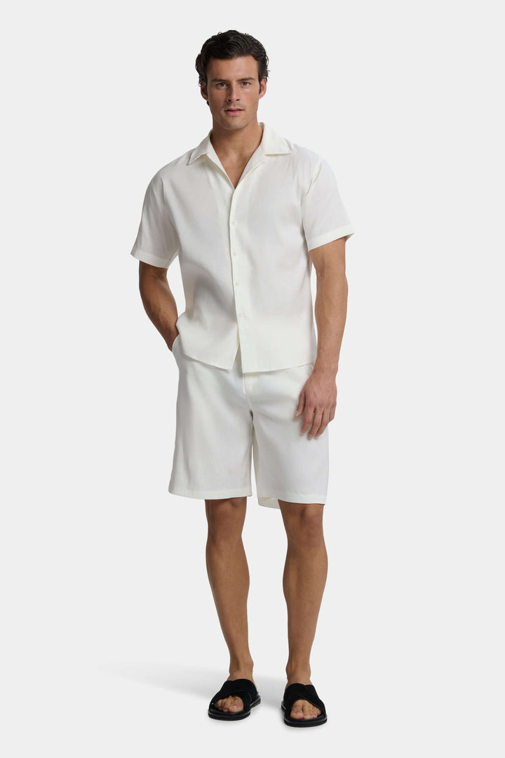 Shorts en Lin Respirant
