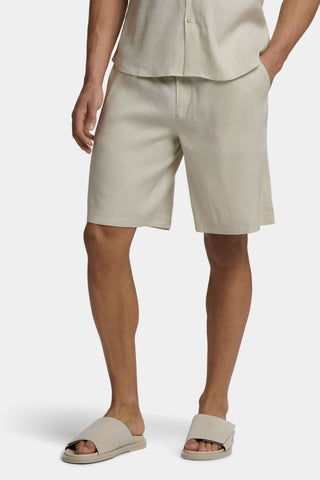 Shorts en Lin Respirant