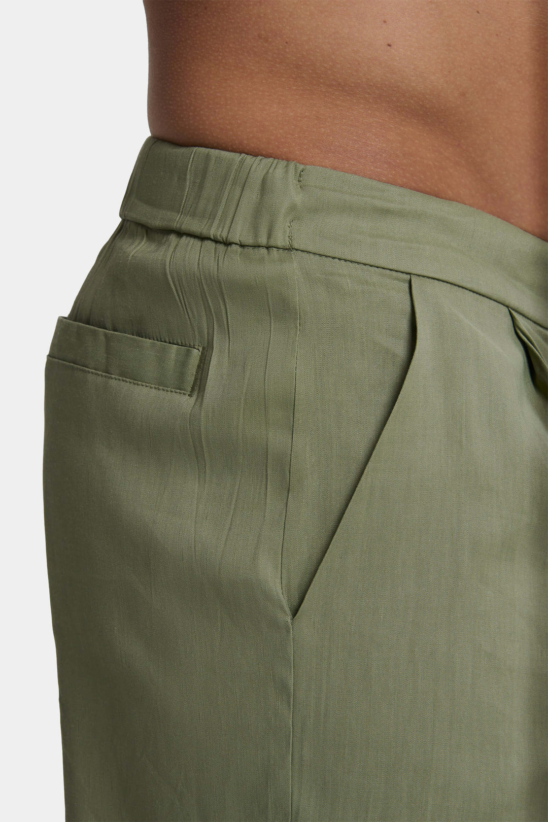 Shorts en Lin Respirant