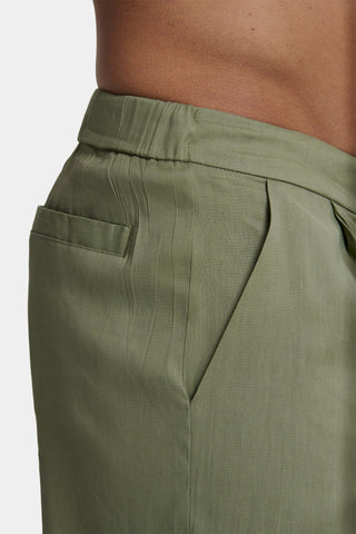 Shorts en Lin Respirant