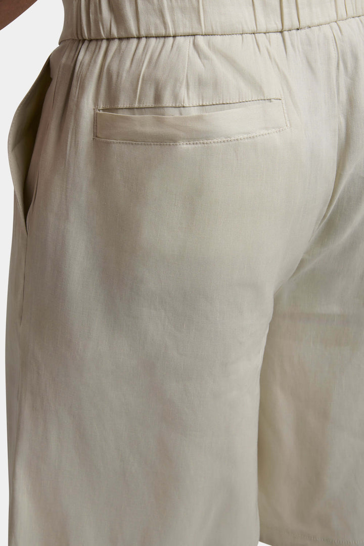 Shorts en Lin Respirant