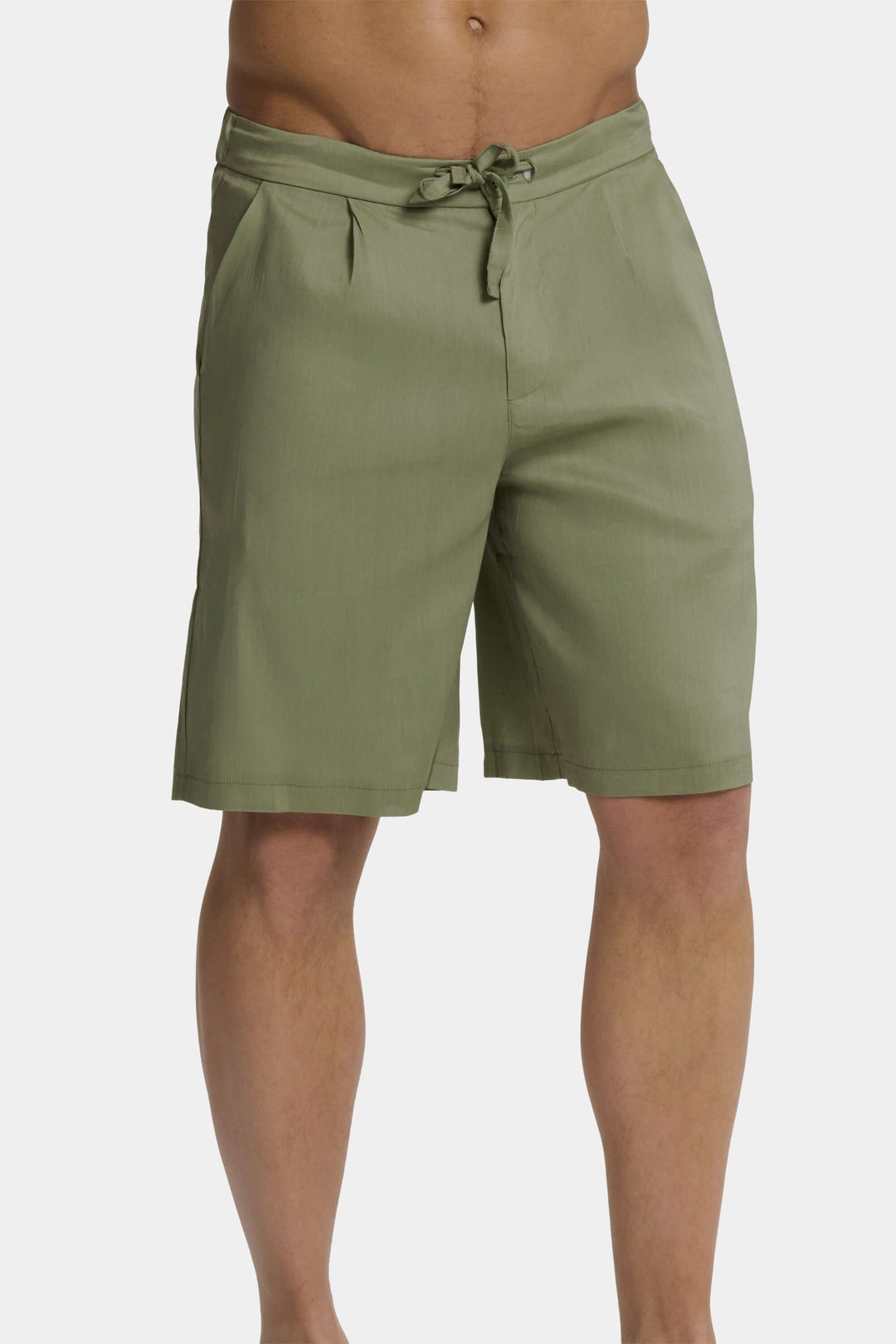 Shorts en Lin Respirant