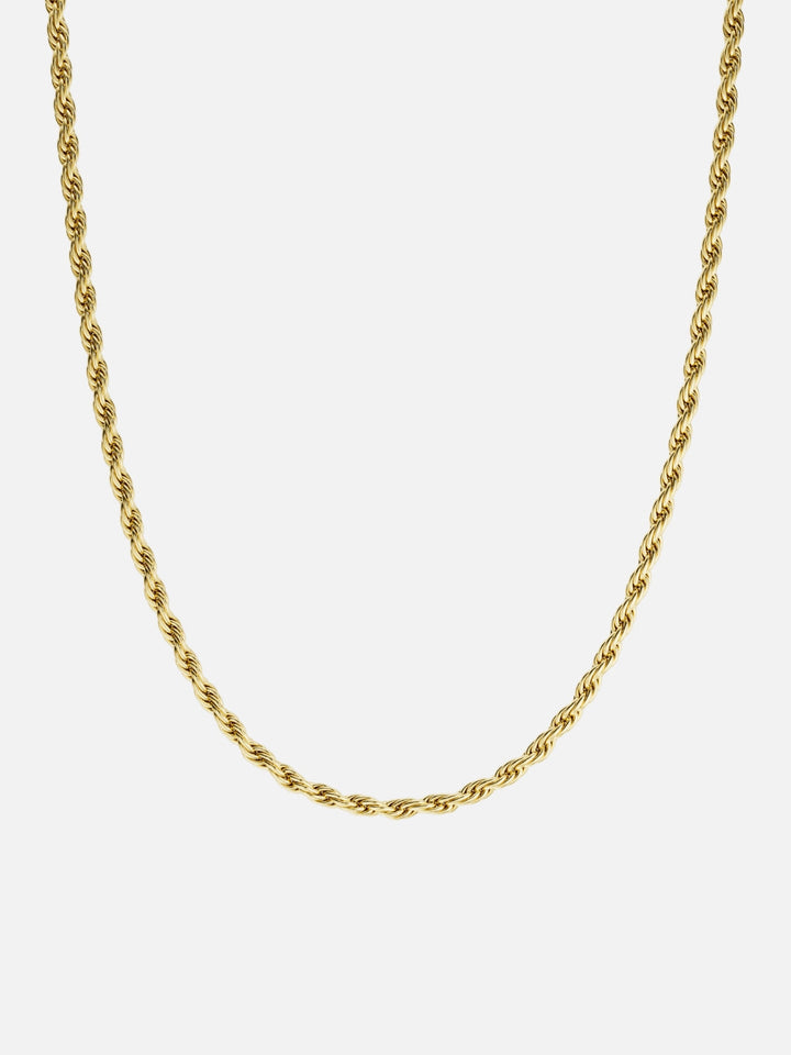 Chaîne en Corde de 3MM en Or 18K