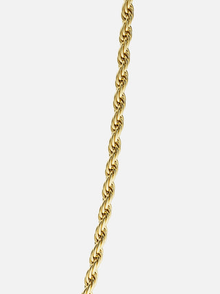 Chaîne en Corde de 3MM en Or 18K