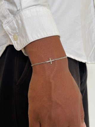 Bracelet Croix en Argent