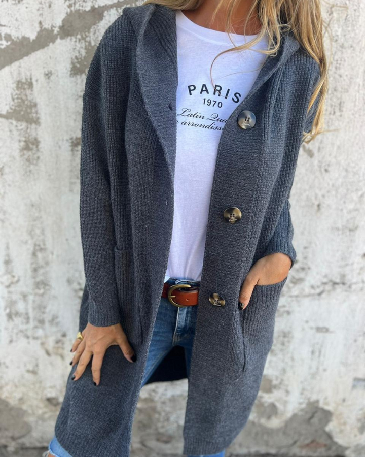 Asara - Élégant Cardigan en Tricot