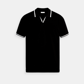 Polo Ajusté Slim Contrast