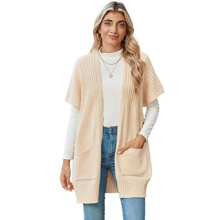 Cassava - Cardigan Tricot Léger à Ouverture Frontale