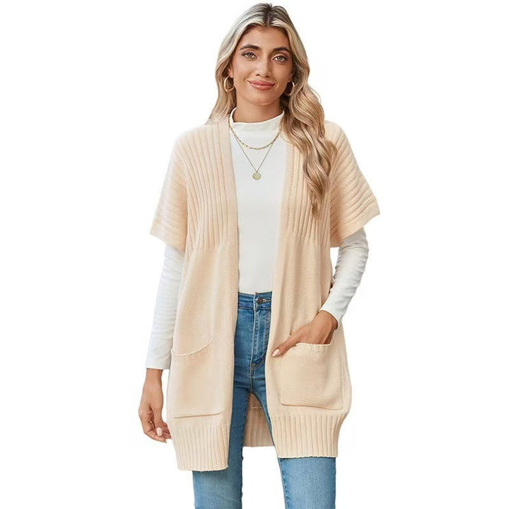 Cassava - Cardigan Tricot Léger à Ouverture Frontale