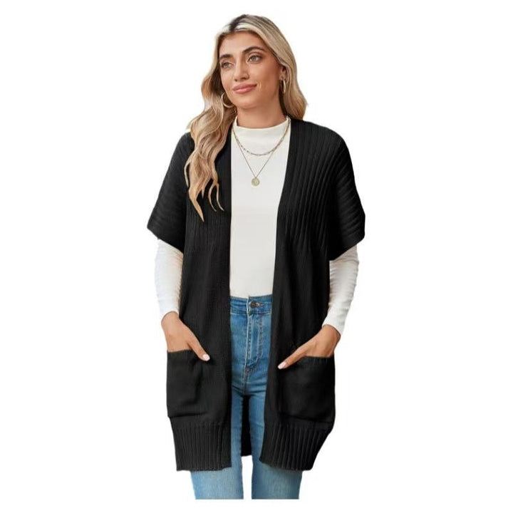Cassava - Cardigan Tricot Léger à Ouverture Frontale