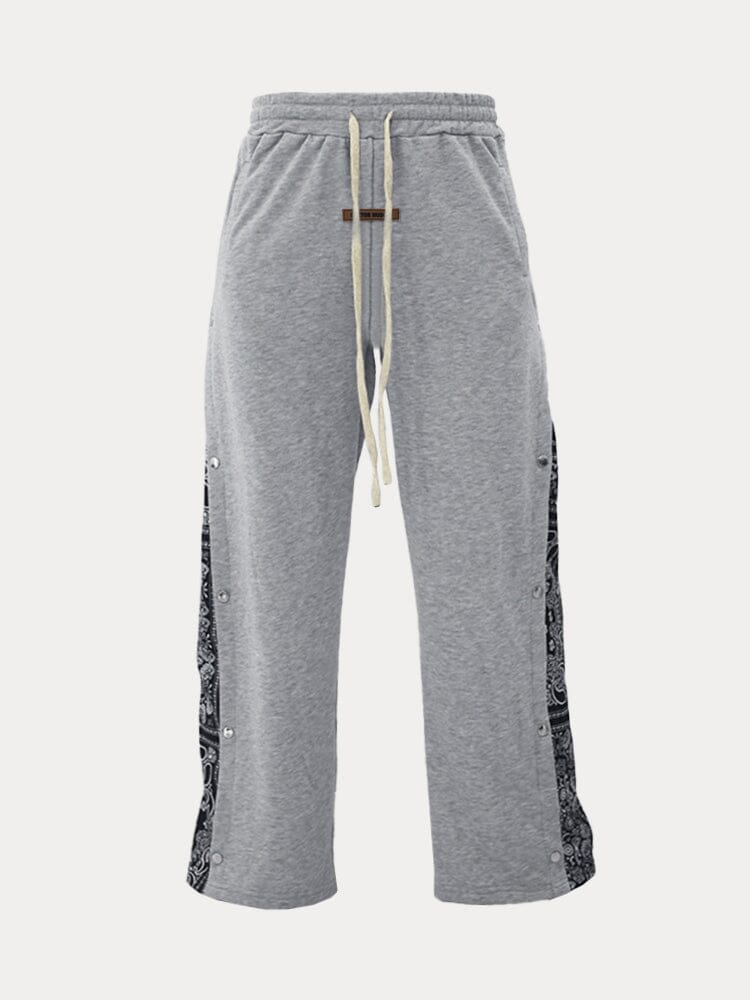 Pantalons de survêtement chic avec motifs Paisley