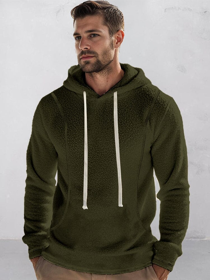 Chaud et Confortable : Hoodie en Polaire