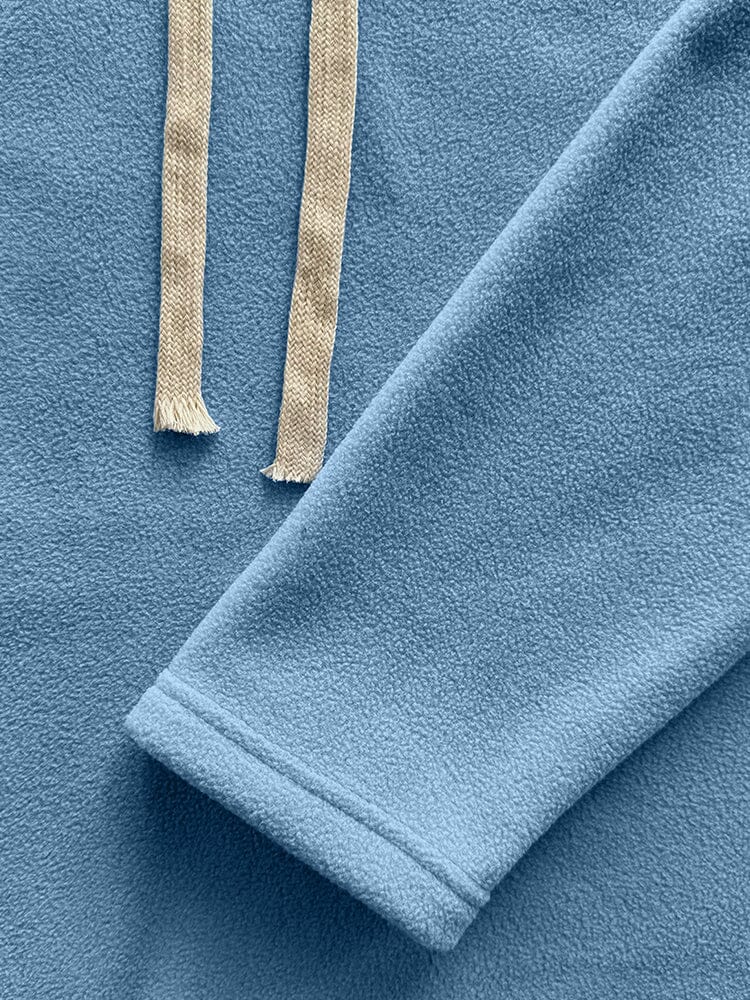 Chaud et Confortable : Hoodie en Polaire