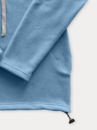 Chaud et Confortable : Hoodie en Polaire