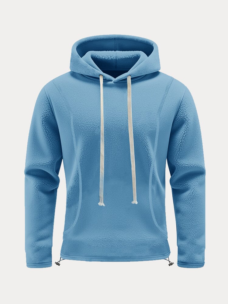 Chaud et Confortable : Hoodie en Polaire