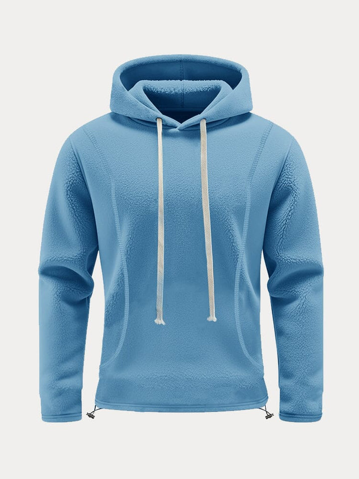 Chaud et Confortable : Hoodie en Polaire