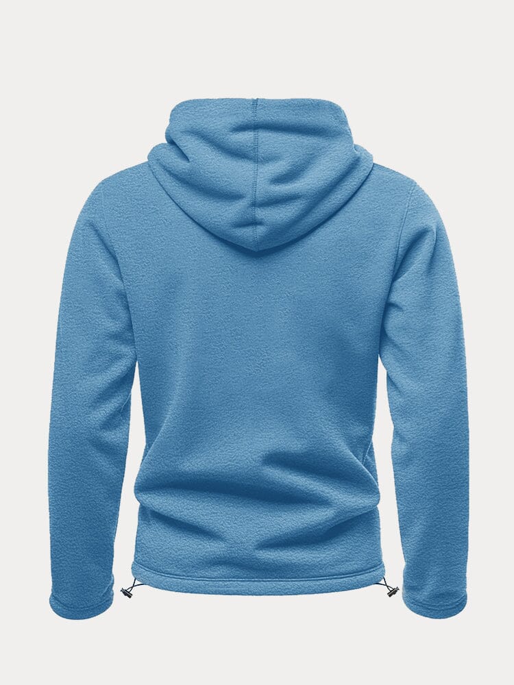 Chaud et Confortable : Hoodie en Polaire