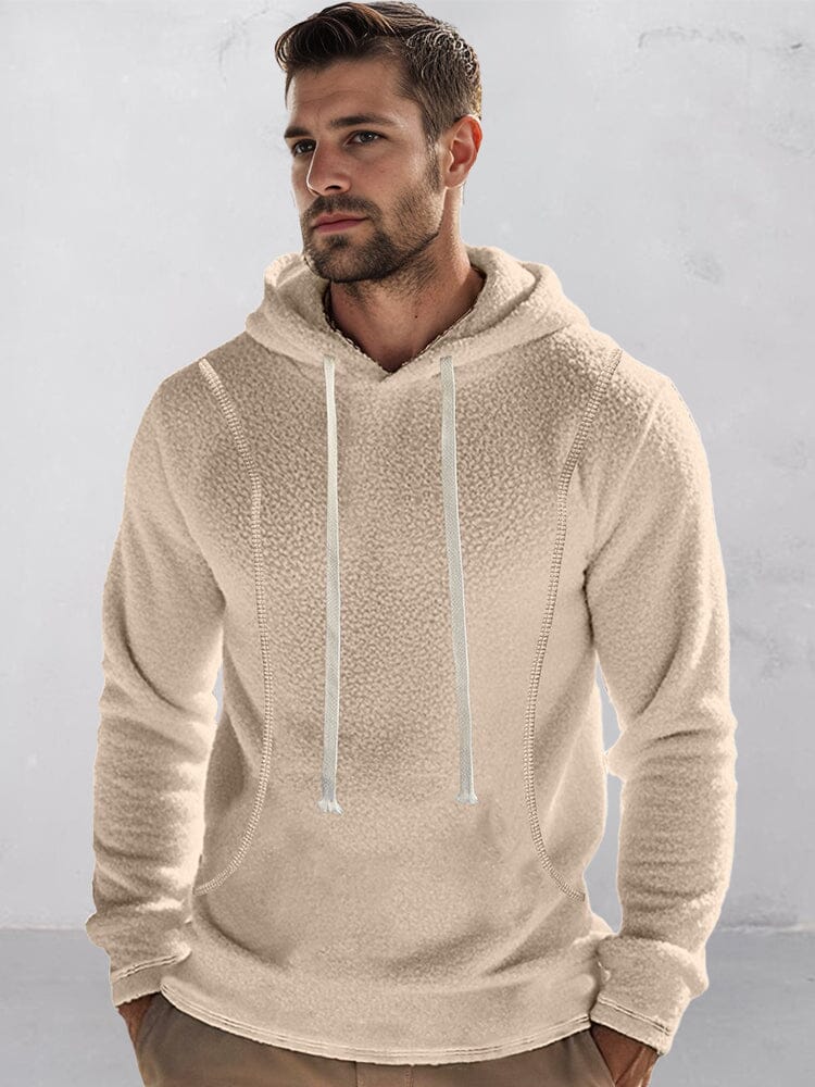Chaud et Confortable : Hoodie en Polaire