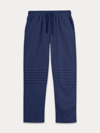Pantalons en coton 100 % décontractés avec taille à cordon
