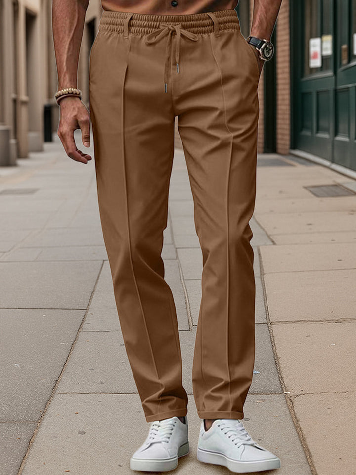 Pantalons décontractés pour le bureau avec taille confortable