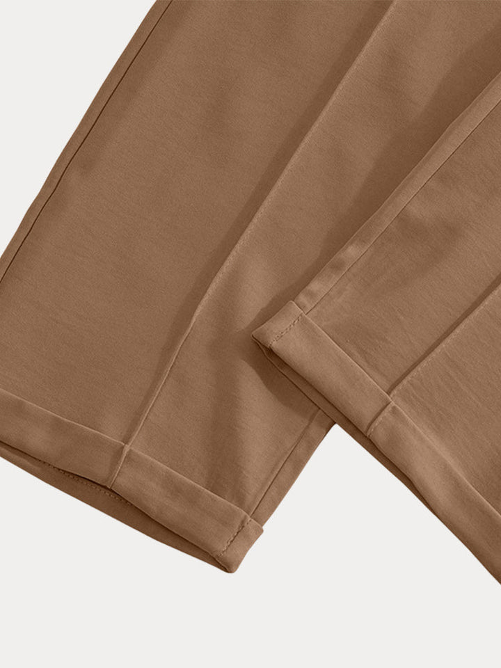 Pantalons décontractés pour le bureau avec taille confortable