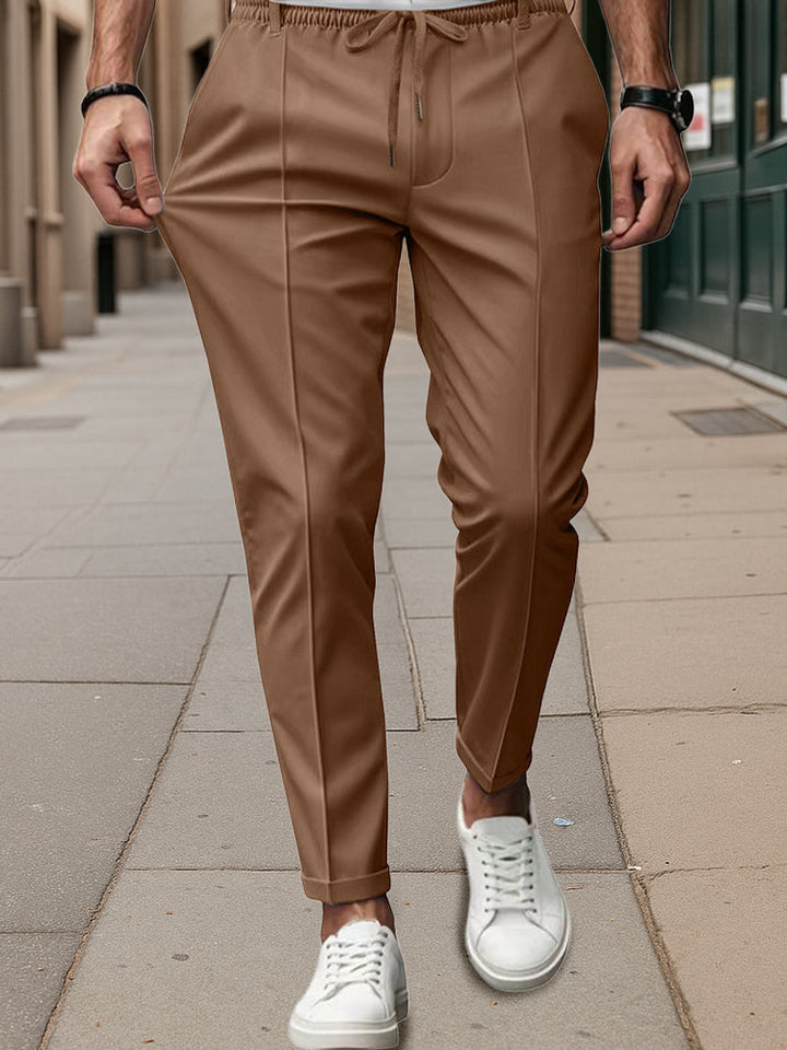 Pantalons décontractés pour le bureau avec taille confortable