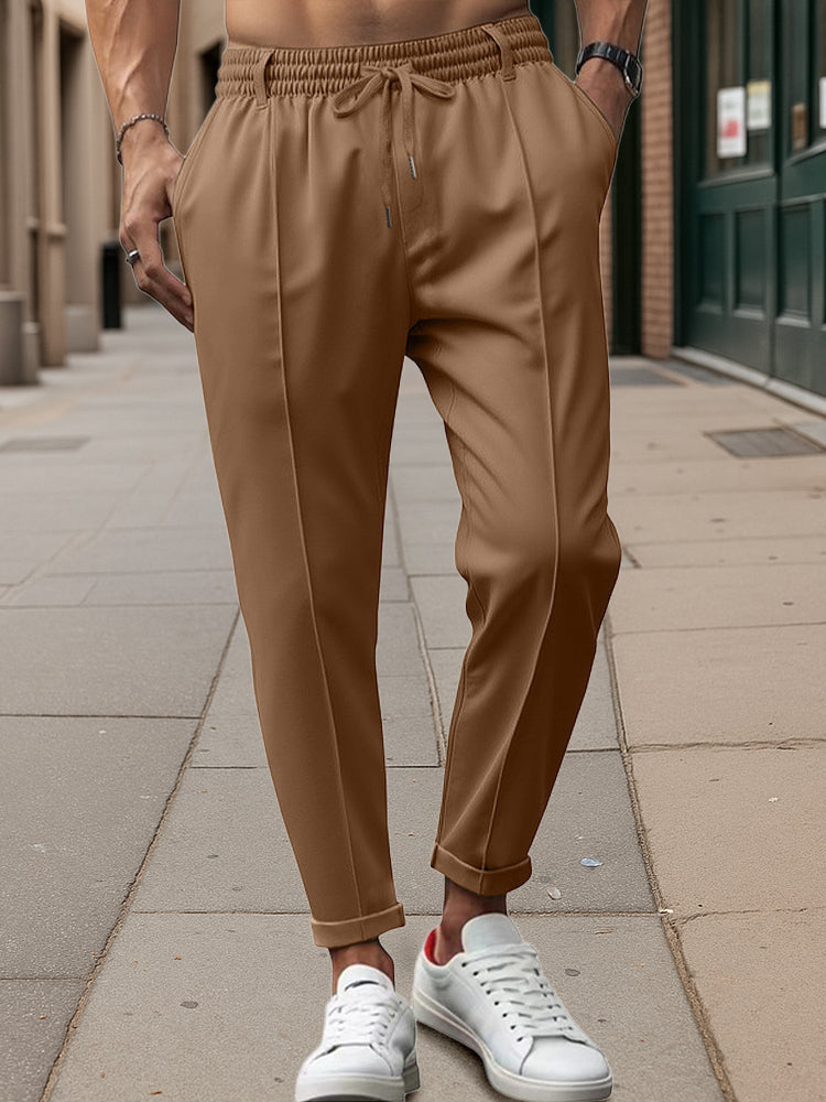 Pantalons décontractés pour le bureau avec taille confortable