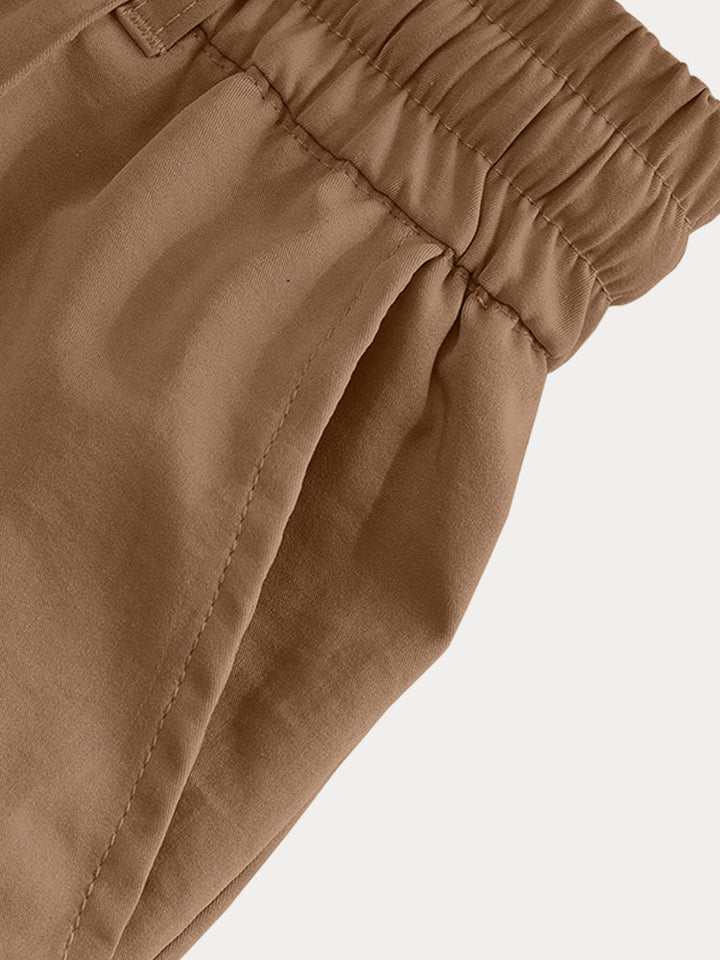Pantalons décontractés pour le bureau avec taille confortable
