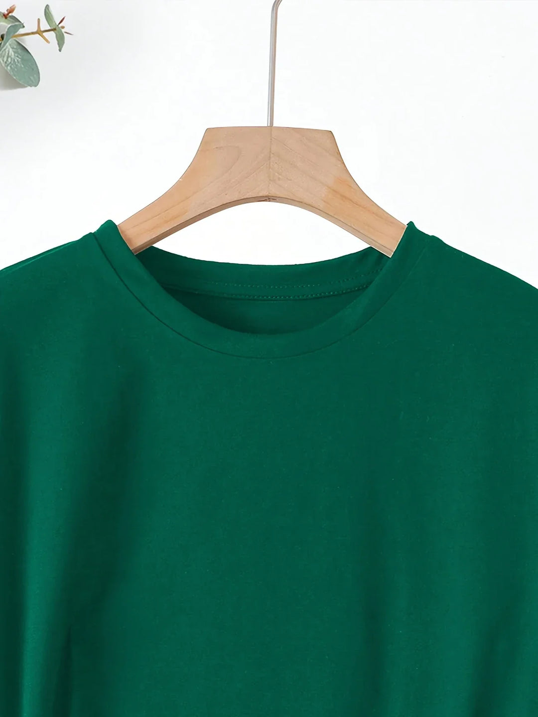 Larson - T-shirt casual à manches courtes avec motif en forme de cœur