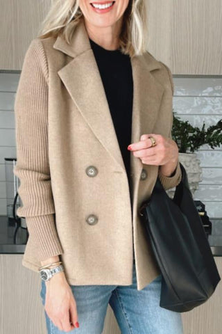 SORELLE - Blazer Élégant à Manches Tricotées