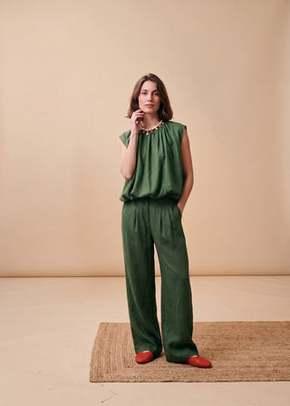 Lucinia - Pantalon Vert